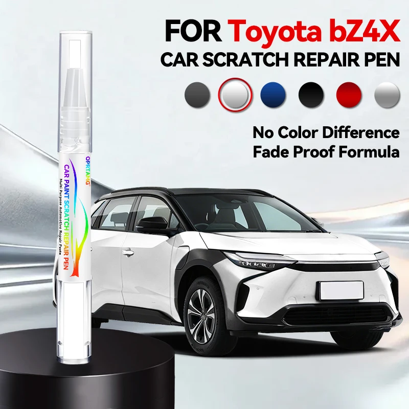 

Ручка-карандаш для ремонта автомобильной краски для Toyota bZ4X 1996-2026 годов, аксессуары для устранения царапин, цвета: белый, черный, серебристый