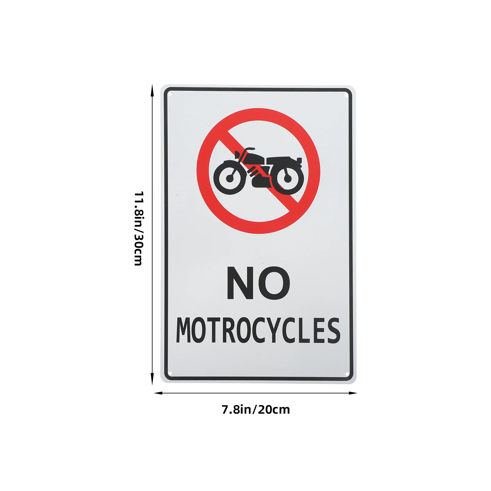 Rambu Keselamatan Ringan Tanpa Peringatan Sepeda Motor Rambu Jalan Mudah Dipasang untuk Rambu Lalu Lintas Rambu Jalan