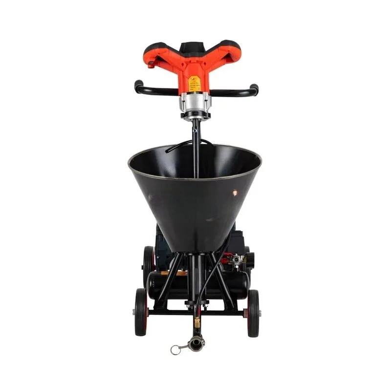 Waterproof and fireproof coating spraying machine motor, single air pump, 40L hopper capacity