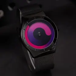 New Concept Fashion Watch for Men Waterproof Starry Sky Swirl Element Dial Sports Mens Watches Business Quartz Wristwatch Clock