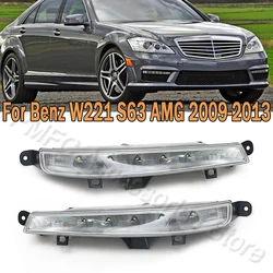 LED DRL Daytime Running Light Daylight Fog Lamp Light 2218201356 22 82014 56 For Mercedes Benz W221 S63 AMG 2009 2010 2011-2013