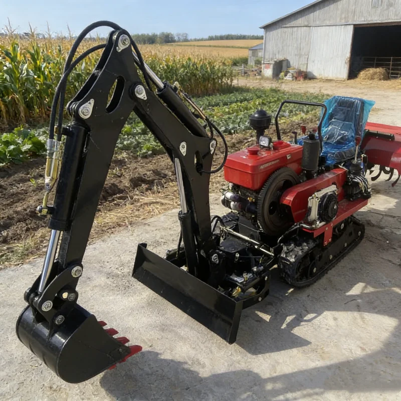 Customized 35HP Crawler Tracto - Garden Tiller Mini review and price