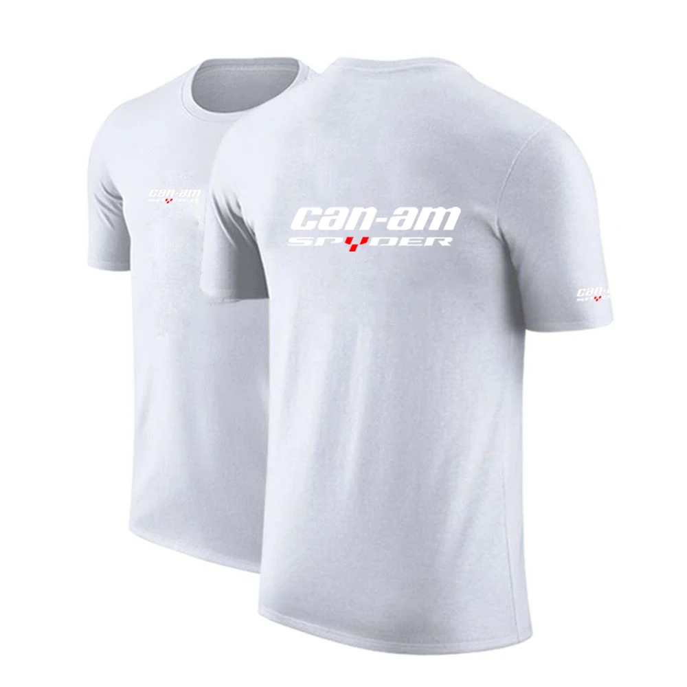 Can Am Team Spyder Motorcycles Men Quick Dry Short Sleeve Sport T Shirt Gym Jerseys Fitness Shirt  T-Shirt Breathable Sportswear