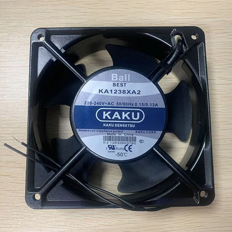 

Новый вентилятор Y+ KAKU KA1238XA2 220В 0.15/0.13А, 2-проводной, высокопроизводительный