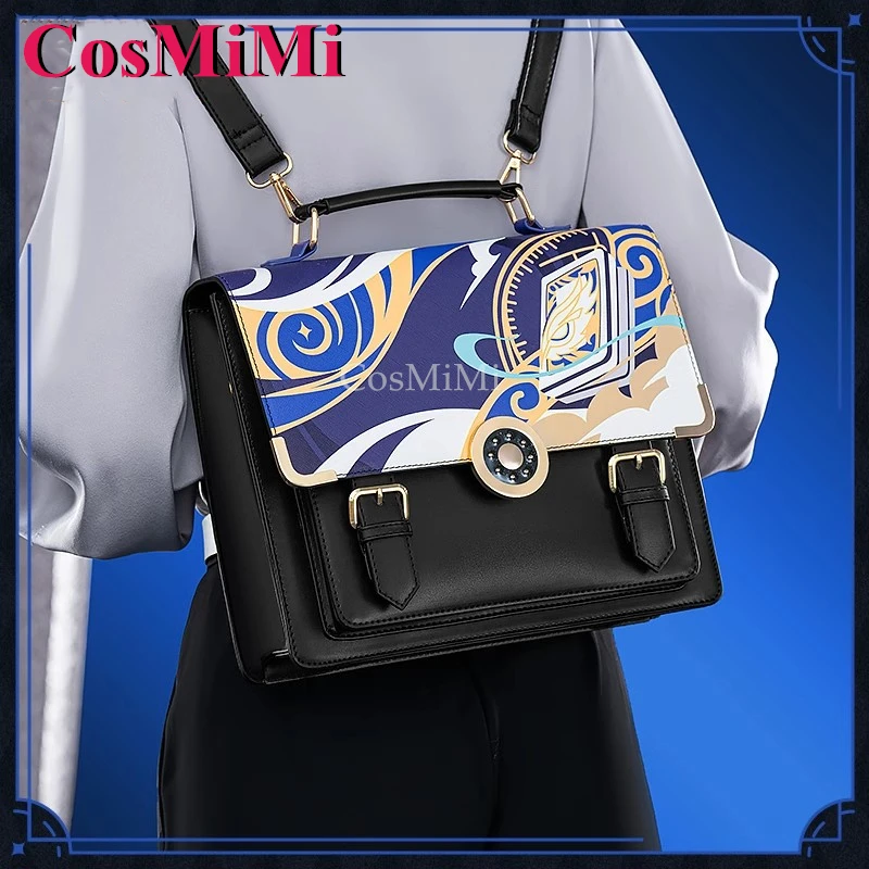 CosMiMi Game Honkai: Star Rail Dr. Ratio Cosplay Theme Impression Pack Daily Preppy Commuter Backpack Messenger Bag Cute Itabag