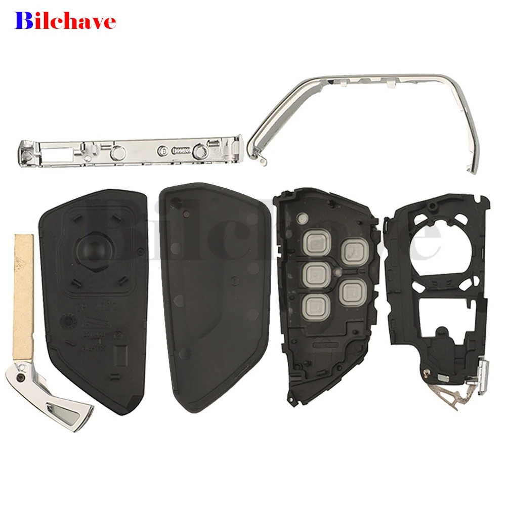 jinyuqin Remote Key Shell 3BNT For Volkswagen Golf 8 Cupra Tarraco Gti Mk7/8 Skoda Octavia Seat Leon Smart Card Case KD HZ/ZB25 view 5