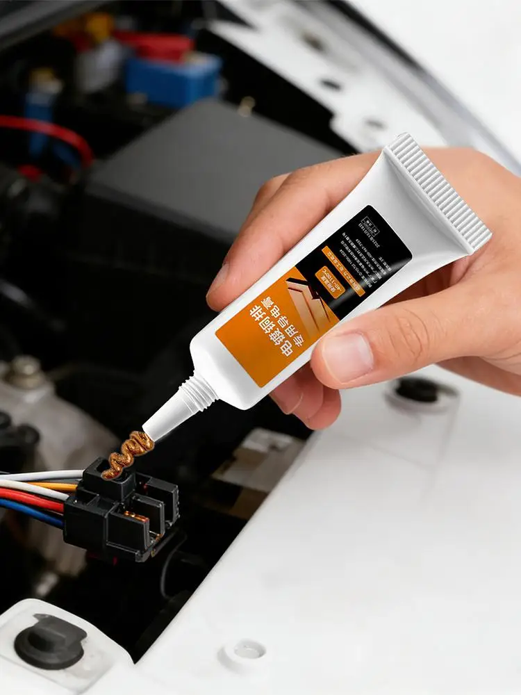 Image 3: Pâte conductrice électrique 5G, graisse pour électronique, composé pour bougies d'allumage, graisse à faible valeur de résistance, multi-usages