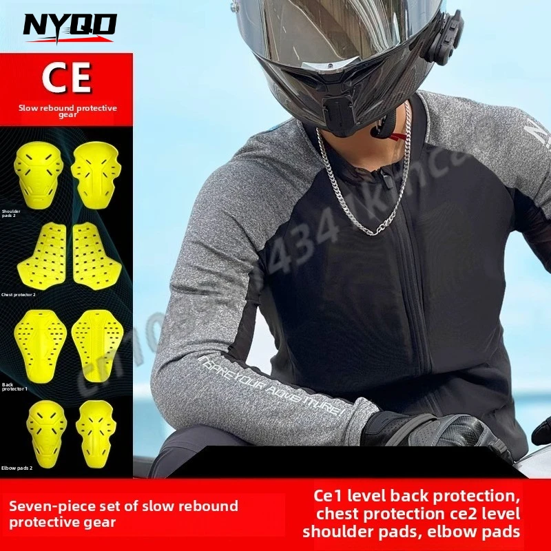 

Summer Breathable Motorcycle Jacket Man Women Moto Body Armor Clothing Moto Biker Soft Jacket CE Motorbike Protective Gear
