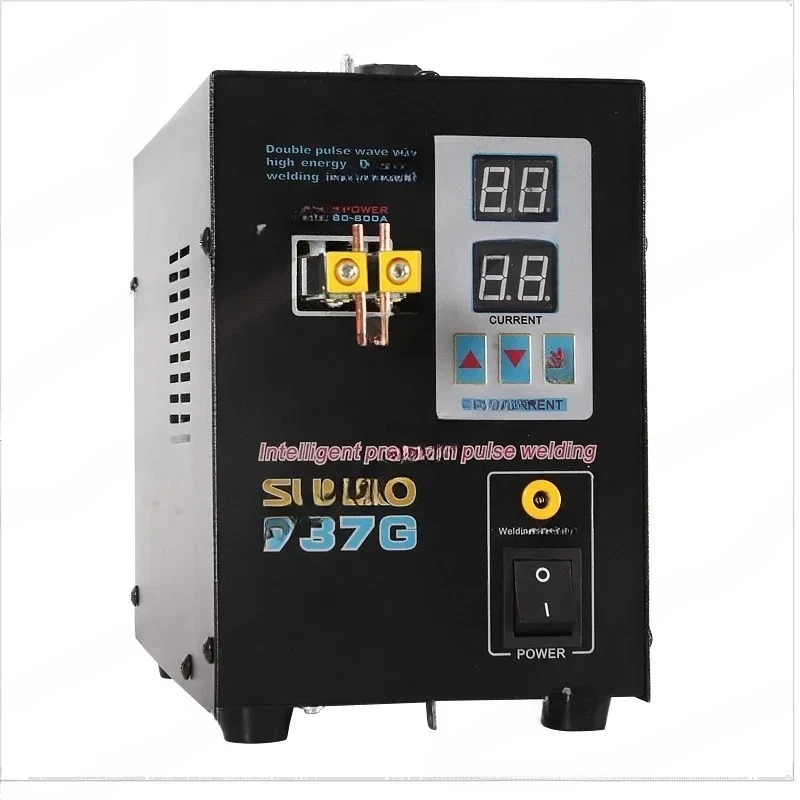For 737G Double Digital Double Pulse Small Battery Welding Machine English Panel Battery Spot Welder