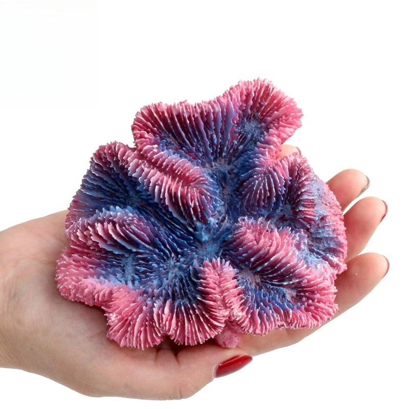 

Реалистичный коралловый риф, декор для аквариума, искусственные коралловые кластеры, орнамент для аквариума, креативный водный дизайн