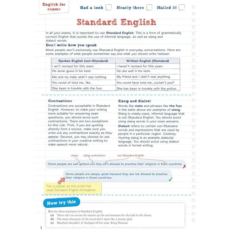 Pearson Revise GCSE Spelling Punctuation And Grammar Revision Guide For 2024 And 2025 Assessments And Exams Revise Companions