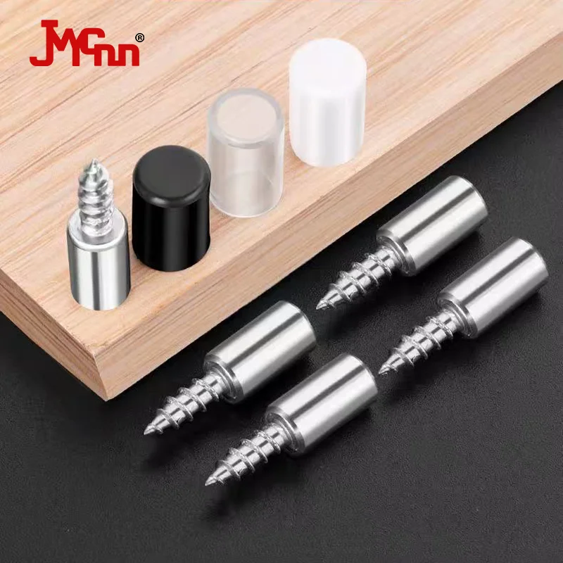 Slotting-free integrated self-tapping screw cupboard wardrobe bookcase shelf plate support nail storage shelf partition screw
