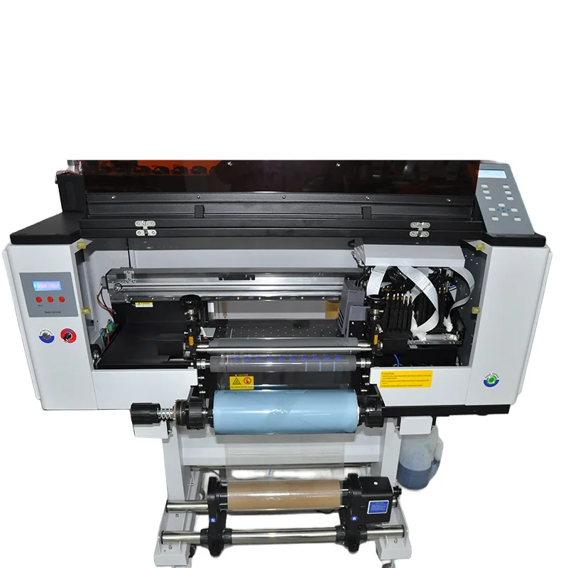 UV DTF  Film DIY Sticker Printer for Glass/Wooden/Plastic A3/30cm With 3 XP600 Head Multicolor Automatic New & Used Condition