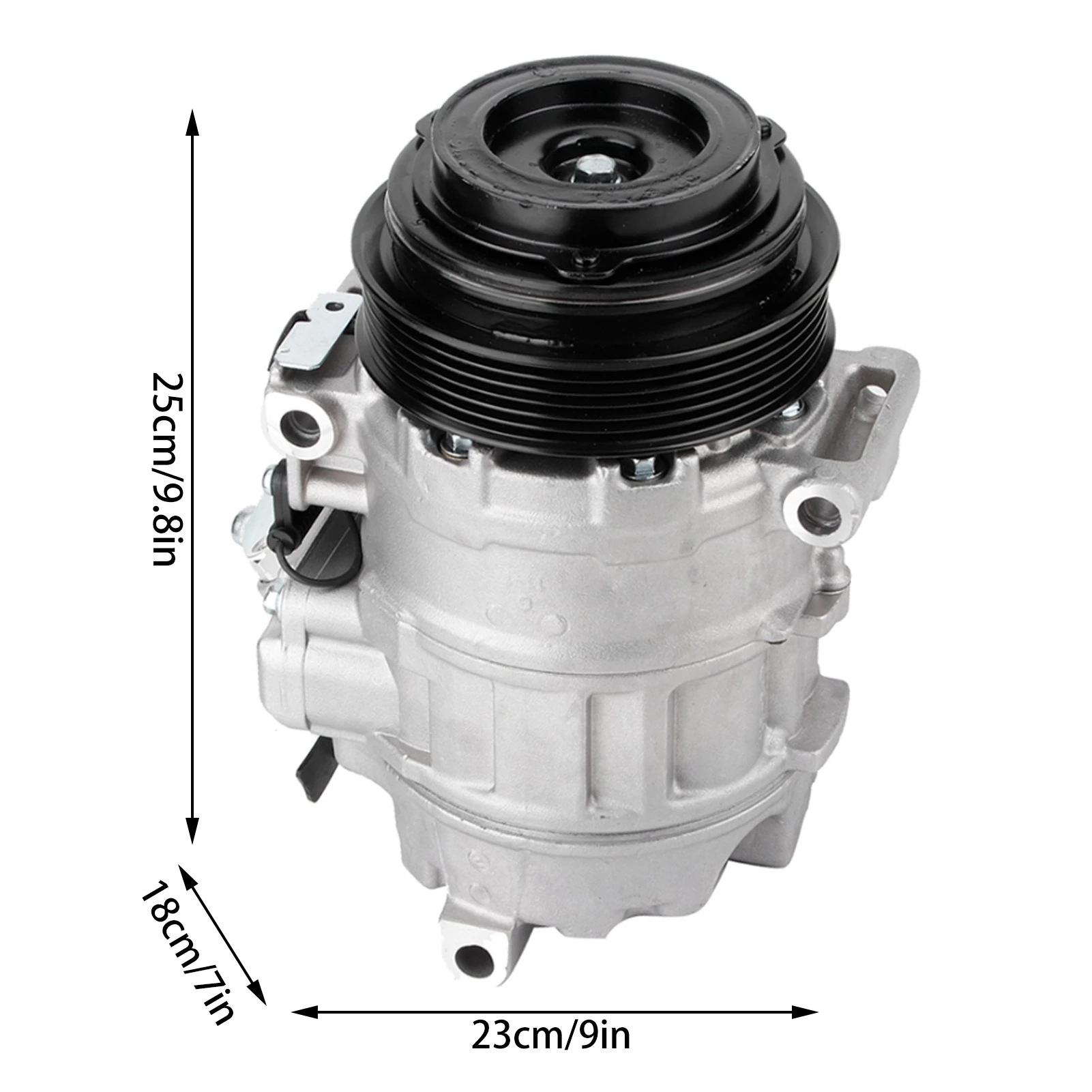 Air Conditioning Compressor AC Compressor CO105111C 5511631 Replacement Fits for Mercedes-Benz E420 Dodge Sprinter