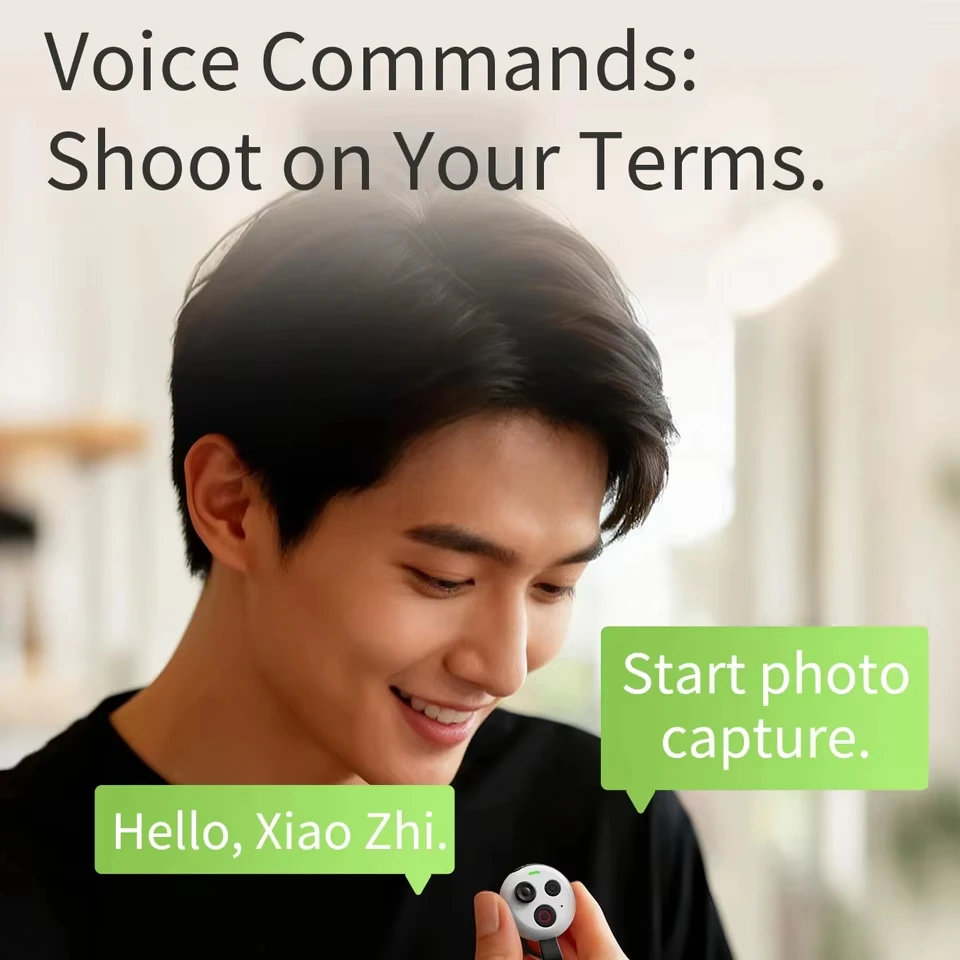 Estabilizador de cardán ZHIYUN Smooth Q5 Ultra con seguimiento AI, Control remoto inalámbrico con detección de movimiento para iPhone, Android, Vlog Live