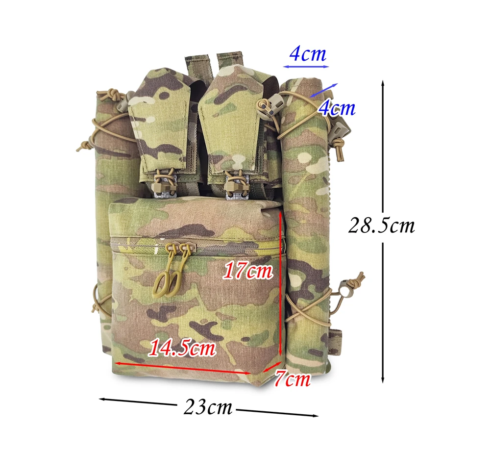Tactical Style Back Panel Tactical Back Panel Pack Twin Back Panel Pack