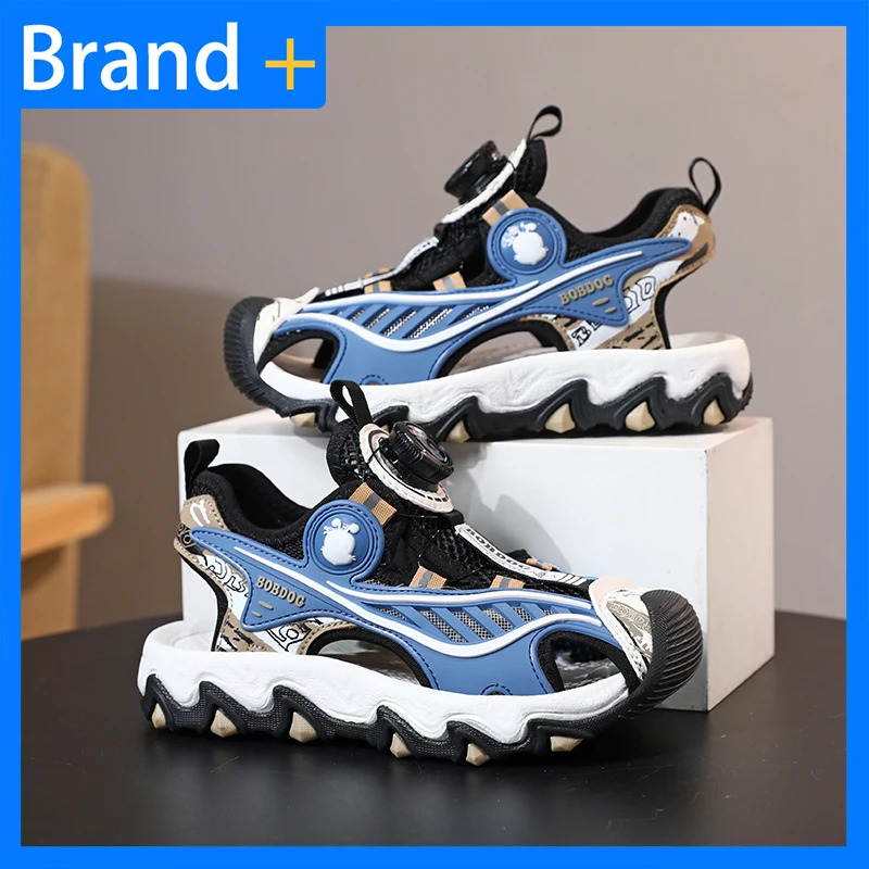 

Детские сандалии, новые летние уличные сандалии с мягкой подошвой, противоскользящие, легкие, модные, универсальные, повседневные, удобные прогулочные туфли для мальчиков и девочек