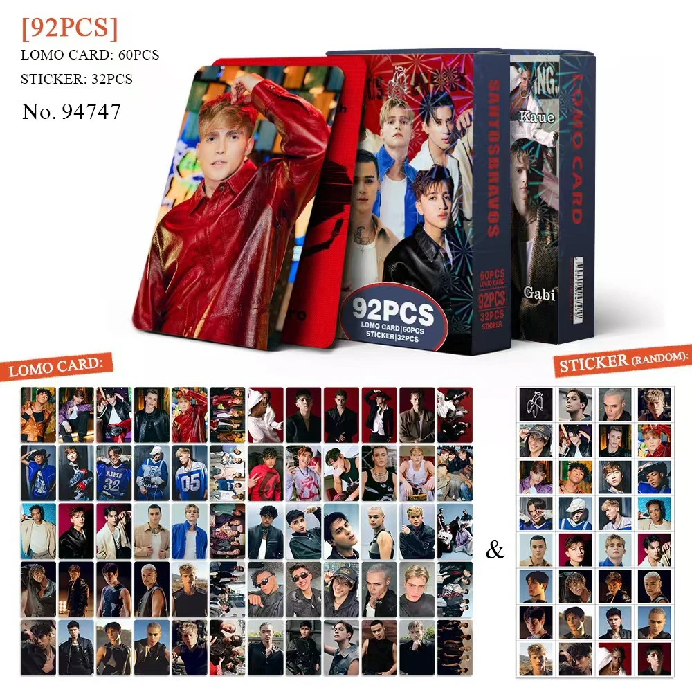 KPOP New SANTOS BRAVOS Combination Peripheral Small Card STBV Album DUAL Bonus Card Deluxe Version Photo Card LOMO Card view 5