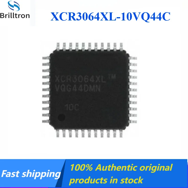 

5-20PCS XCR3064XL-10VQ44C XCR3064XL XCR3064XLVQ44-10C LQFP-44 Brand New, Original, in Stock, Hot Selling.