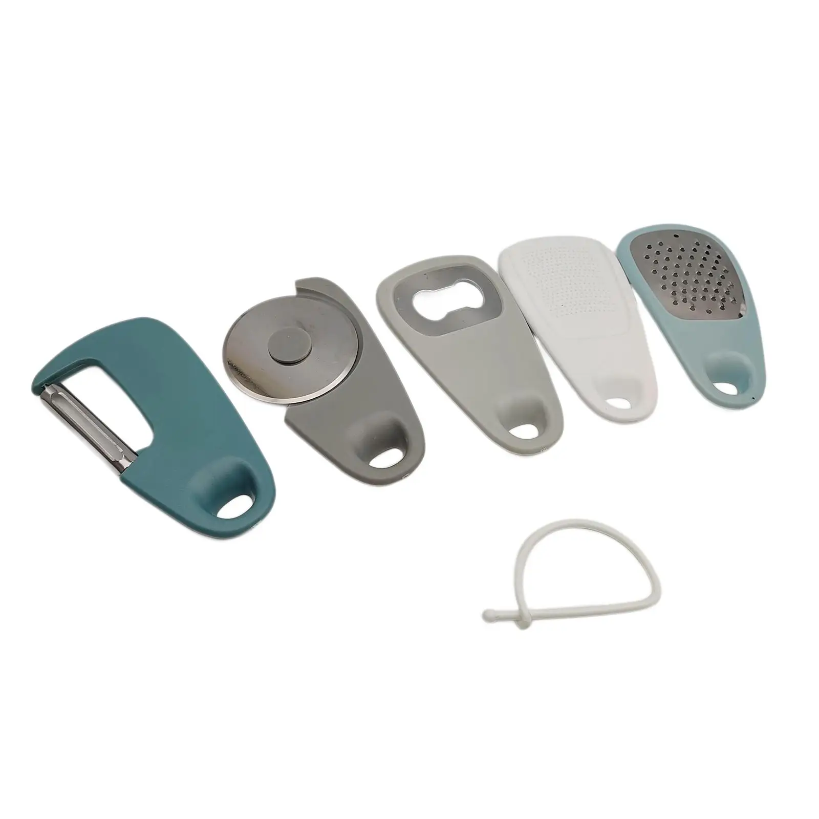 5-in-1 Kitchen Gadgets Set Garlic Press Practical Fruit Peeler Cheese Grater for Kitchen Household Restaurant Cheese Potatoes
