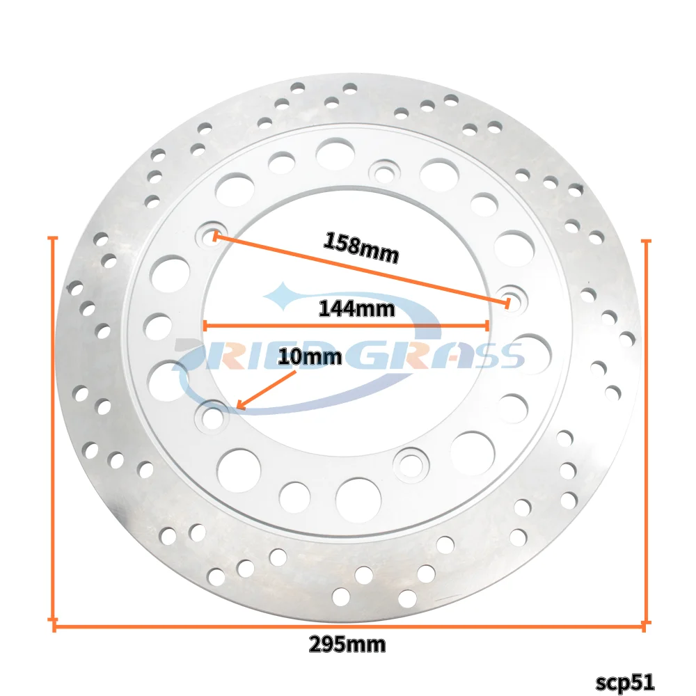 295mm Motorcycle Front Brake Disc for Honda NV 400 Steed 400 1992-1997 VT600 CN SHADOW VT 600 1993-2000