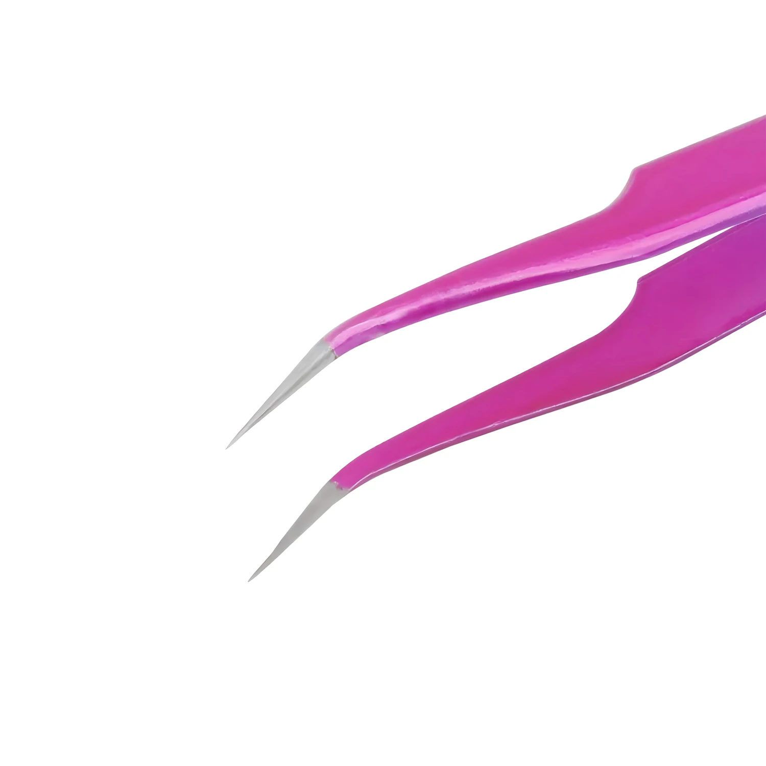 FIXFANS Professionele Gebogen Pincet Anti-Statische Rvs Precisie Wees Pincet voor Wimper Extension Telefoon Reparatie