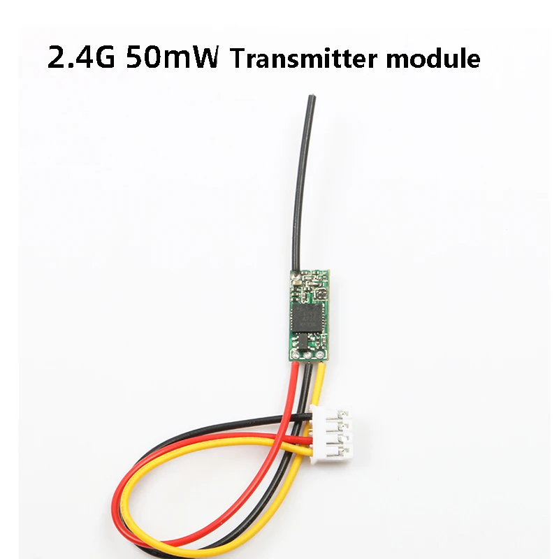 Wireless image transmission 2.4G 50MW video transmission transmitter and receiver module Ultra-small module FPV dedicated