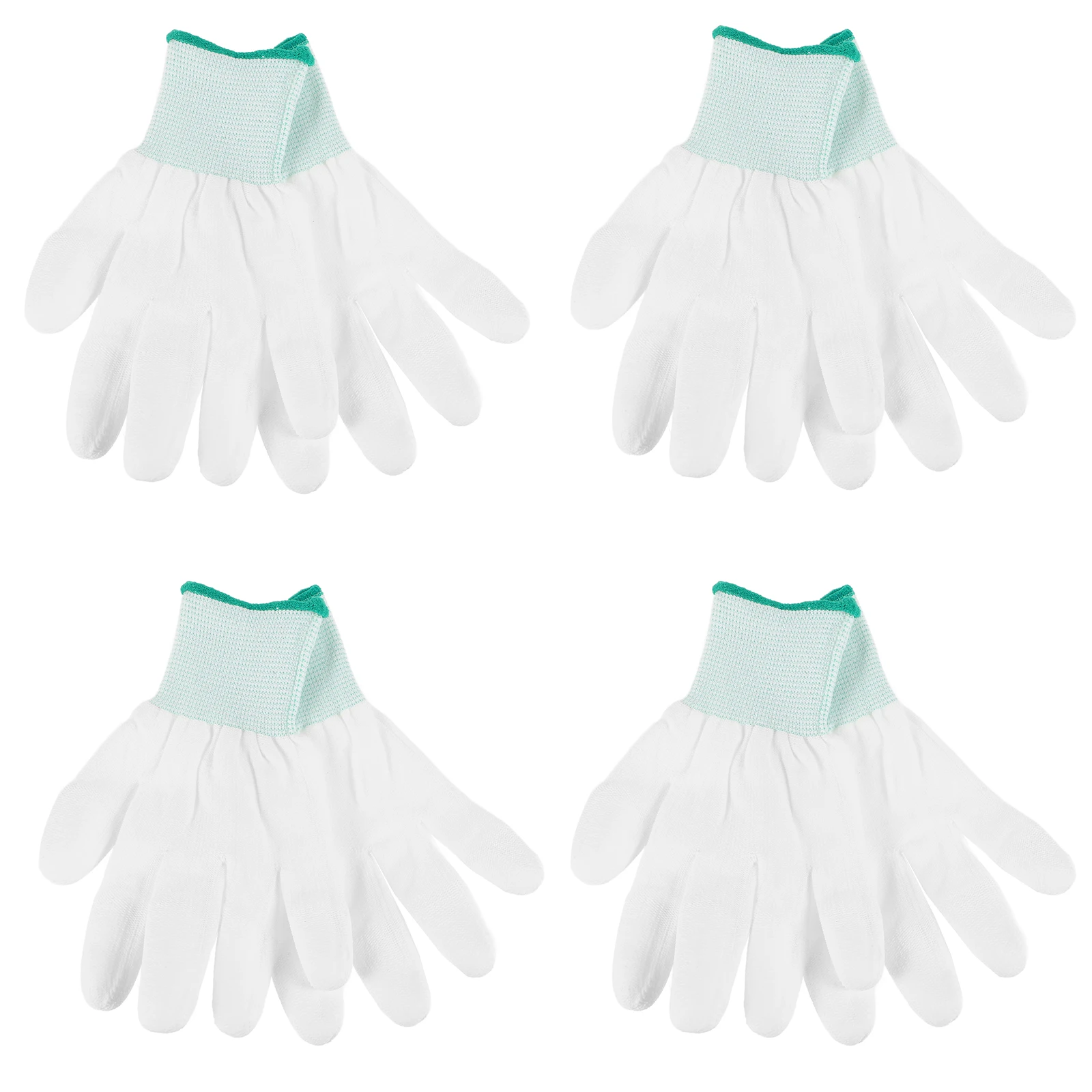 

Pu Coated Antistatic Gloves Breathable Non Slip Grip Gardening Cleaning Safety Work Gloves For Men/Women Reusable Green