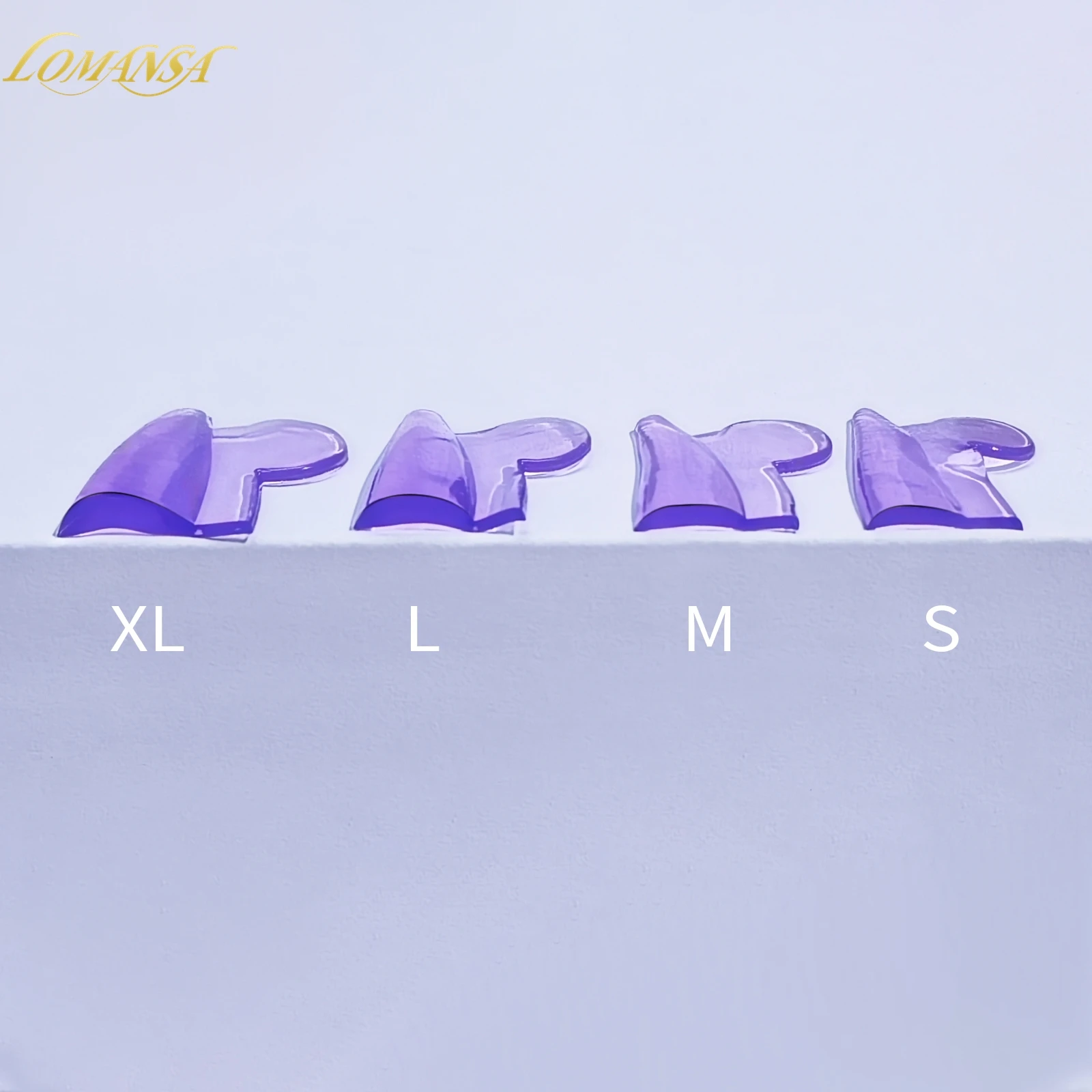 Lomansa 5 Pairs L Curl Silicone Eyelash Perm Pads Sticky Lashes Rod Shield Lifting 3D Eyelash Curler Accessories Makeup Tools