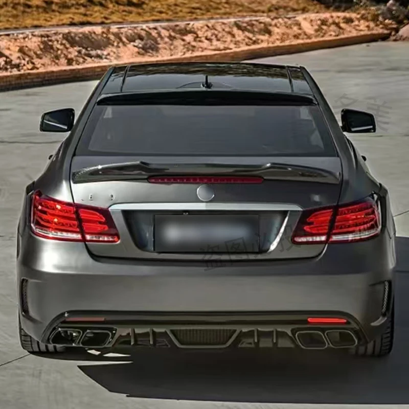 

Для 2010-2016 Mercedes Benz E-Class Coupe 2-дверный купе W207 C207 E200 E260 E350 высококачественный спойлер из углеродного волокна заднее крыло PSM