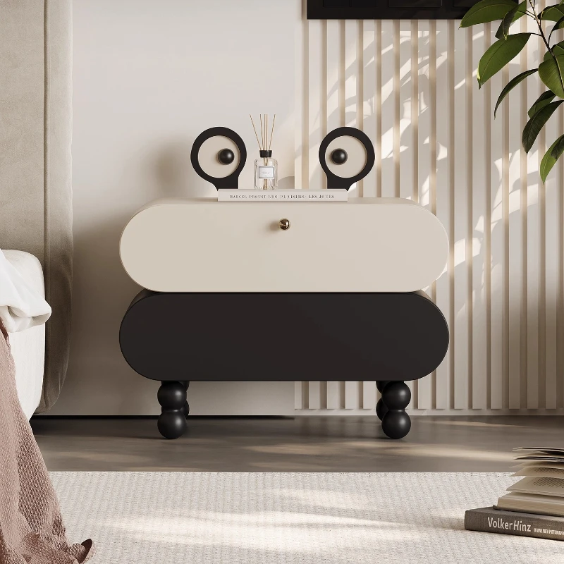 

Household Italian minimalist modern minimalist bedside cabinet