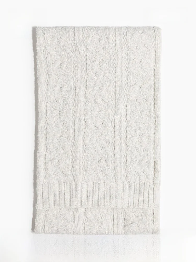 h-m-knitted-twist-scarf-1303972-men's-fashion-accessory-spring-autumn-winter-polyester-acrylic-fiber-scarf-170cm-x-25cm