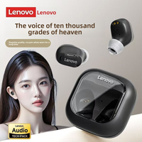 Lenovo EA200 Wireless Bluetooth5.4 Earbuds, IPX4 Waterproof, Sport Earphones with Mic, Touch Control, TWS Stereo, Hi-Fi Sound
