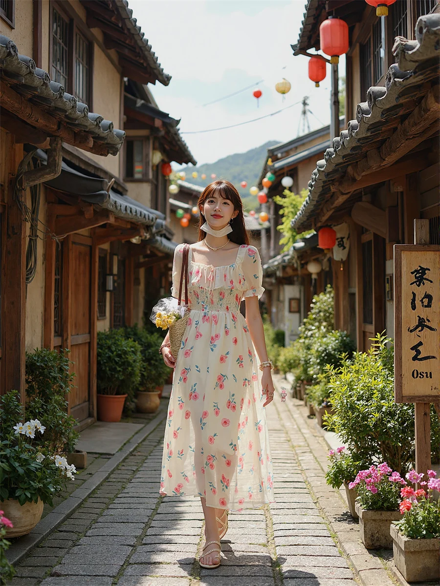 Women'S Dresses Elegant Woman For Party A-Line French Style Silky Silk Satin Chiffon Gauze Tulle Mesh See-Through Transparent