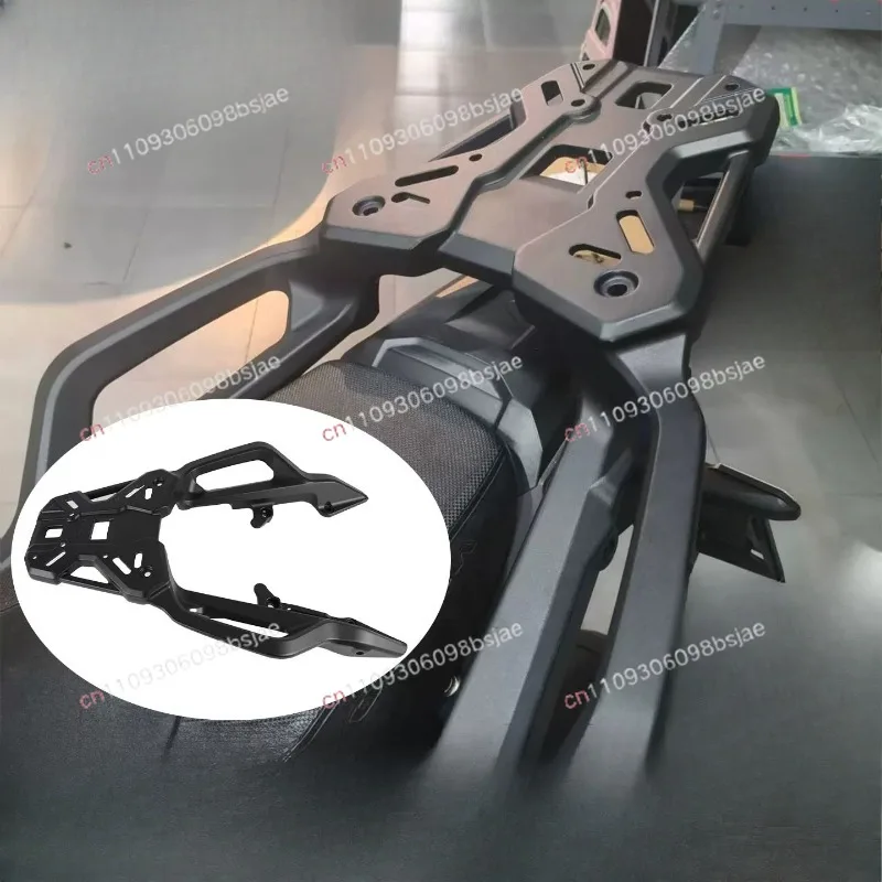 Modified aluminum alloy, thickened and extended rear rack, high-load-bearing trunk rack