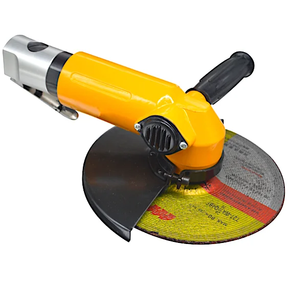 TY34180L Excellent power to weight ratio pneumatic angle grinder for grinding, cutting and sanding applications