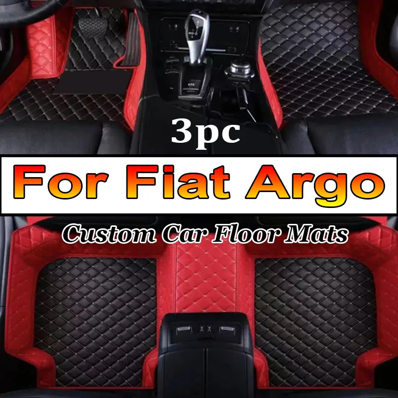 

Автомобильные коврики для Fiat Argo 2018-2021-2024, Автомобильный Центр прямых поставок, аксессуары для интерьера, кожаные коврики, накладки для ног