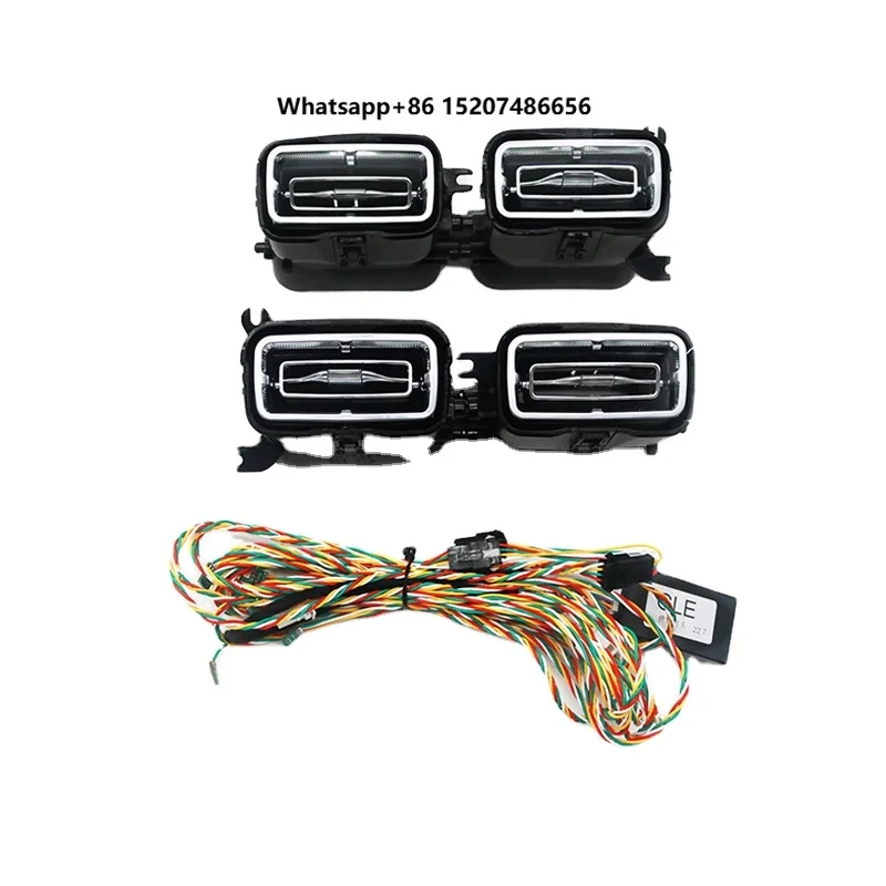 GLE/GLS W167 64 Color LED Ambient Light 12V Indoor Front Air Vents Good Quality Air Conditioning with APP Control OEM