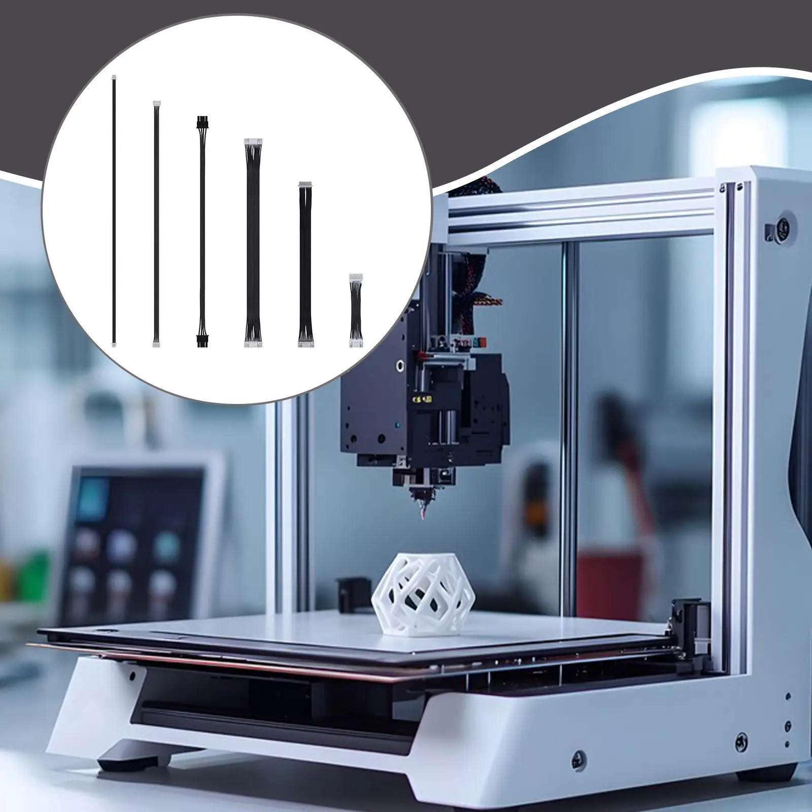 6 pezzi di accessori per stampante 3D parti di riparazione fai da te facile da usare installazione semplice