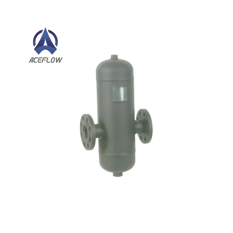 Carbon Steel Main PIPE Line Flange Type Micron Compressed Air Steam Precision Filter