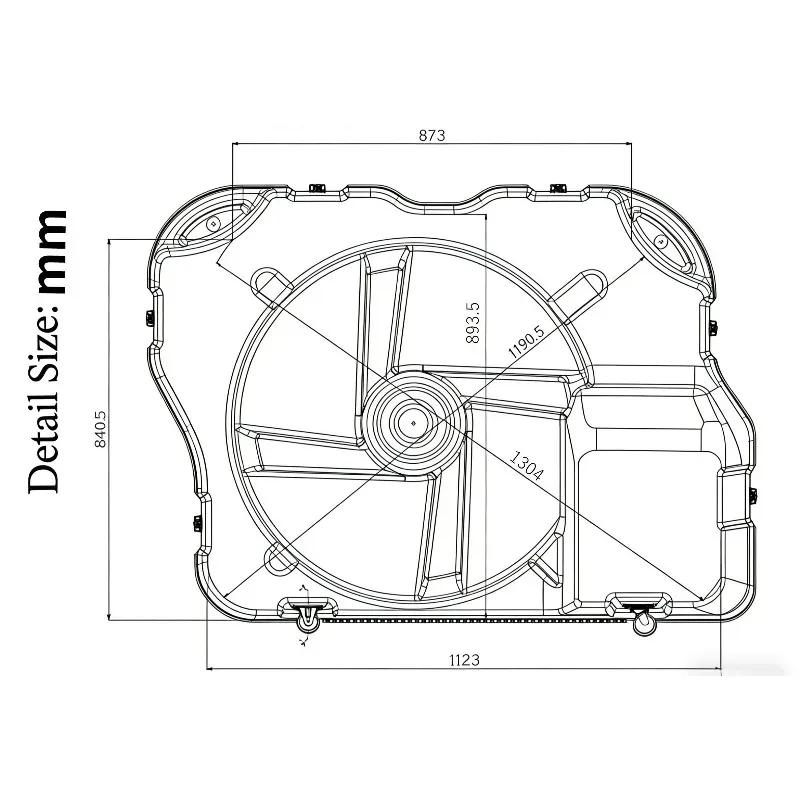 Hard Road Mountain Bike Box Aviation Case Bicycle Shipping Luggage Loading Case