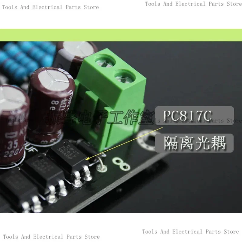 Double Parallel D- A-Class Discrete , Digital Amplifier Dedicated Speaker Protection Board