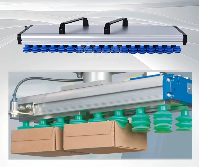 Aluminum Alloy Heavy Vacuum Suction Cup Fittings System for Wood Panel Stacking