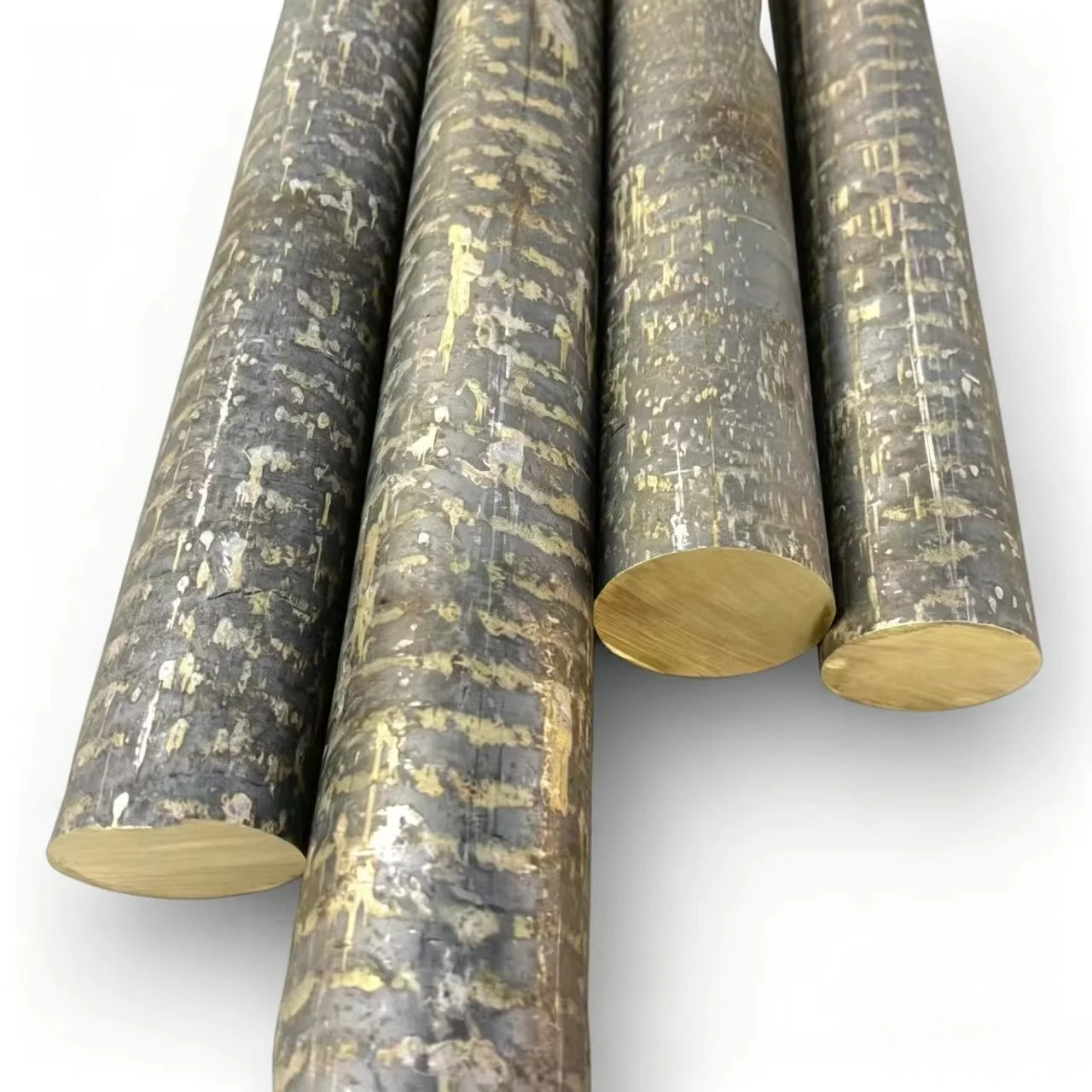 Custom-Cut Solid Round Tin Bronze Rods 6-6-3 Wear-Resistant Metal Rods for Industrial Use