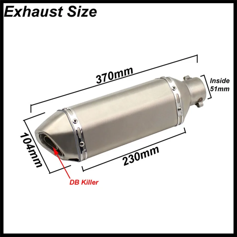 For Yamaha TRACER 700 700 GT 2016-2020 MT07 2018-2024 FZ07 2014-2017 XSR700 XTRIBUTE 2016-2024 Motorcycle Exhaust System