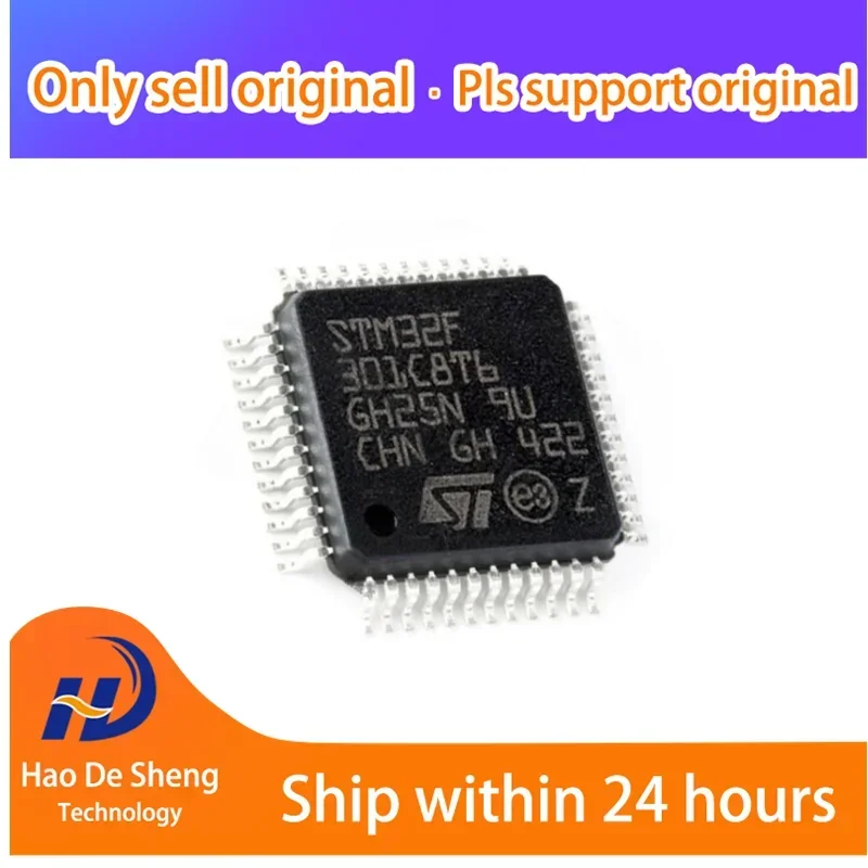 

10PCS/LOT STM32F301C8T6 ARM LQFP48 New Original in Stock