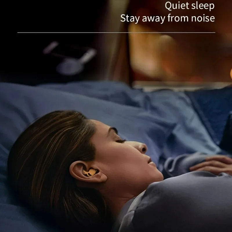 1/2 paires de bouchons d'oreilles professionnels à 3 couches, en Silicone Ultra doux pour dormir, nager et travailler, réutilisables et imperméables