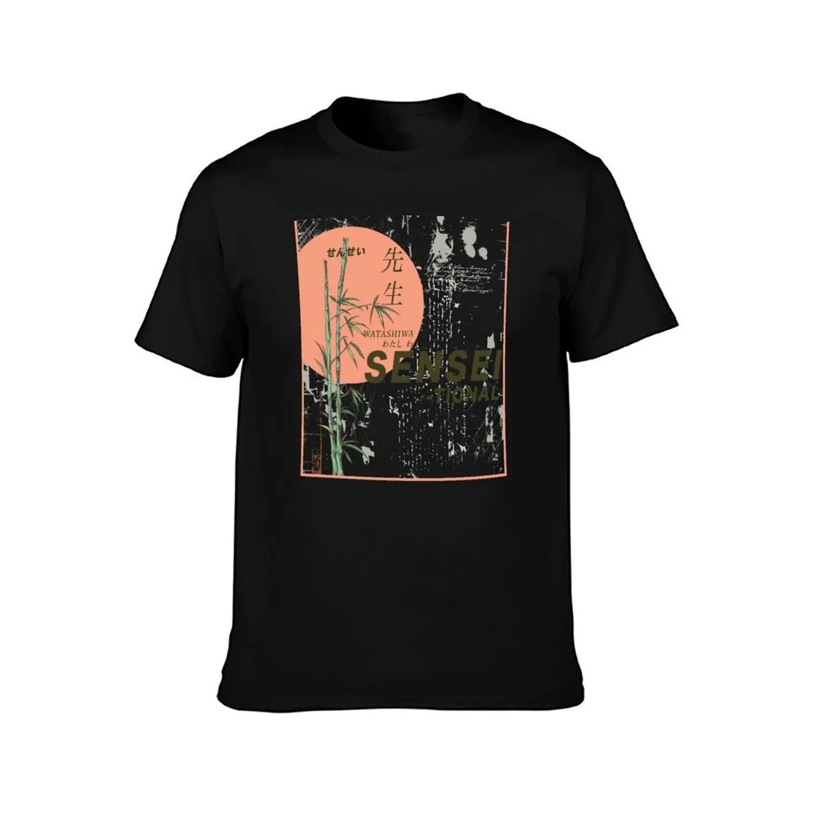 Sensei Japanese T-Shirt Work Wear Lightweight Tee