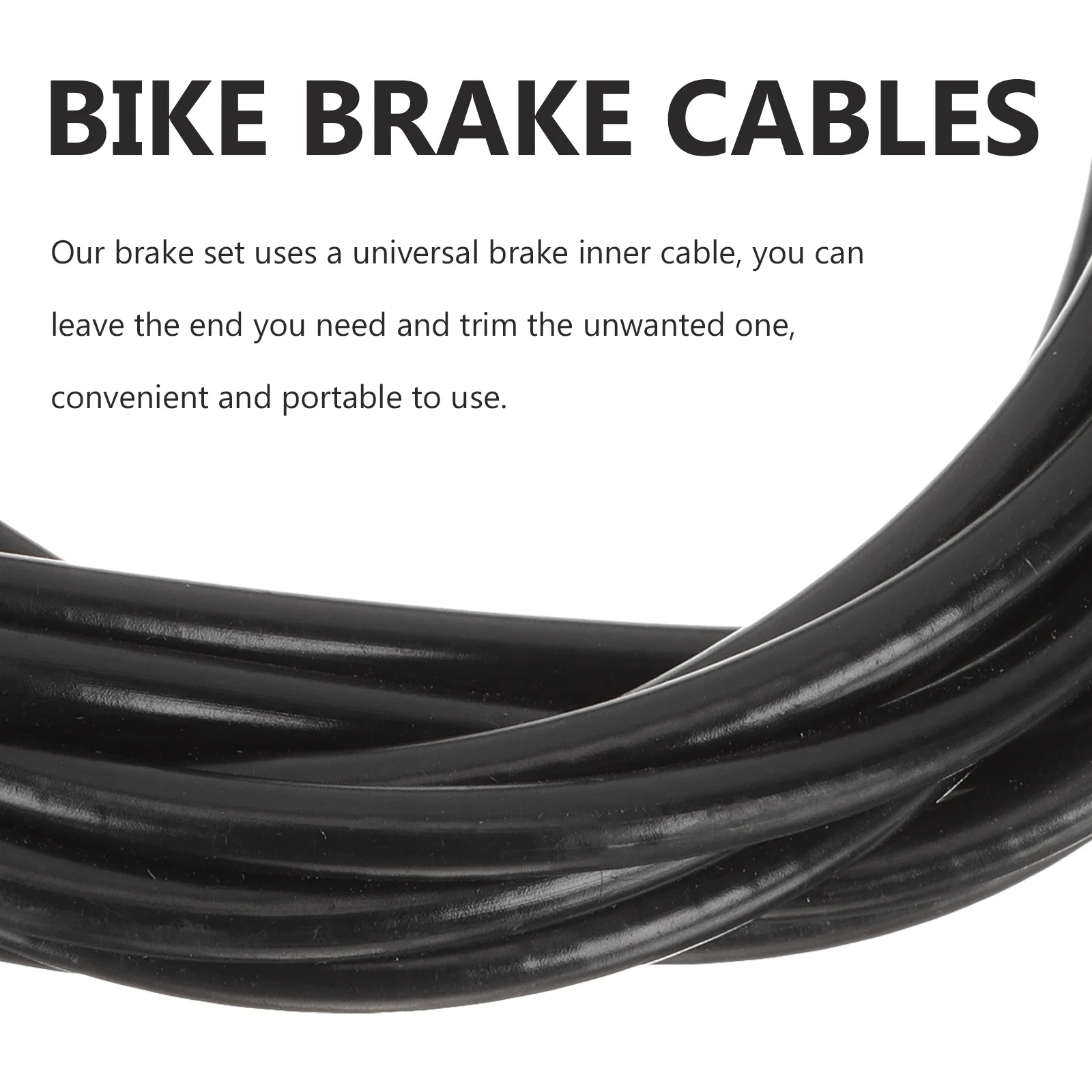 

1Set Bike Brake Lines Universal Inner Resistant Durable Smooth Using for Mountain Road Small Wheel Foldable Bikes