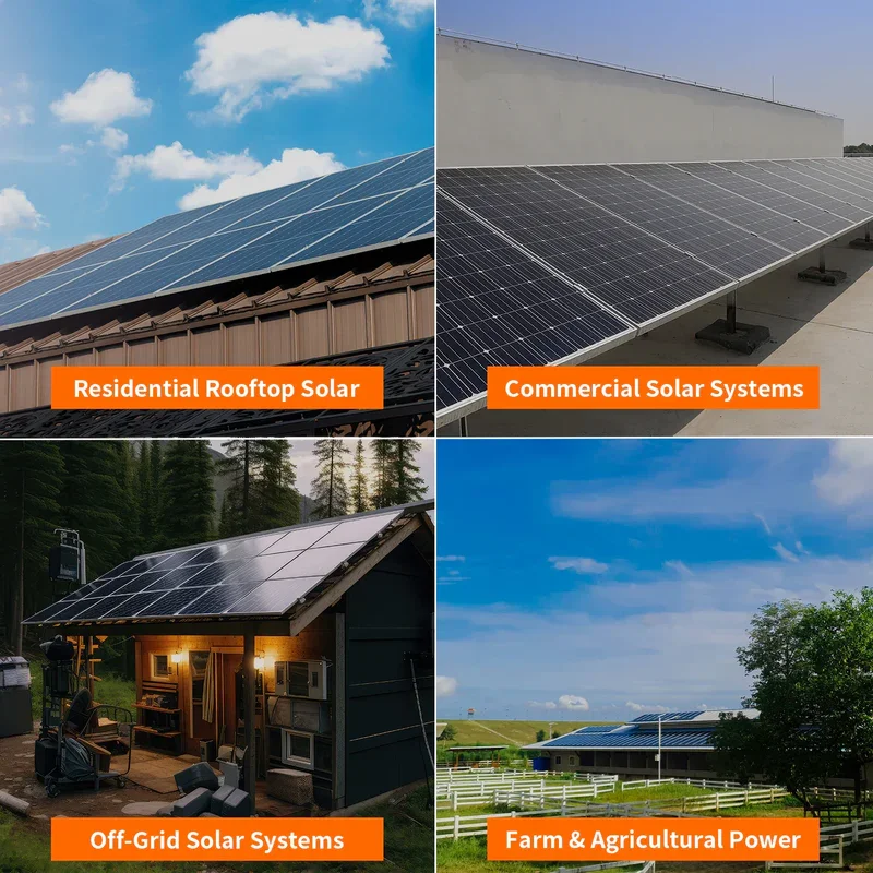 High-power 710W 720W 730W Double Glass Solar Energy PV Panels Efficiency Bifacial Mono Crystalline PV Module